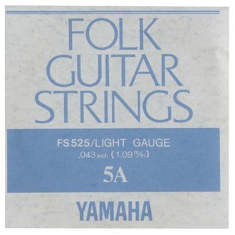 YAMAHA/ヤマハ FS-525×12 フォーク弦/ライト/5弦×12(FS525)