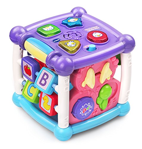 [Vtech]VTech Busy Learners Activity Cube Purple Online Exclusive 80-150589