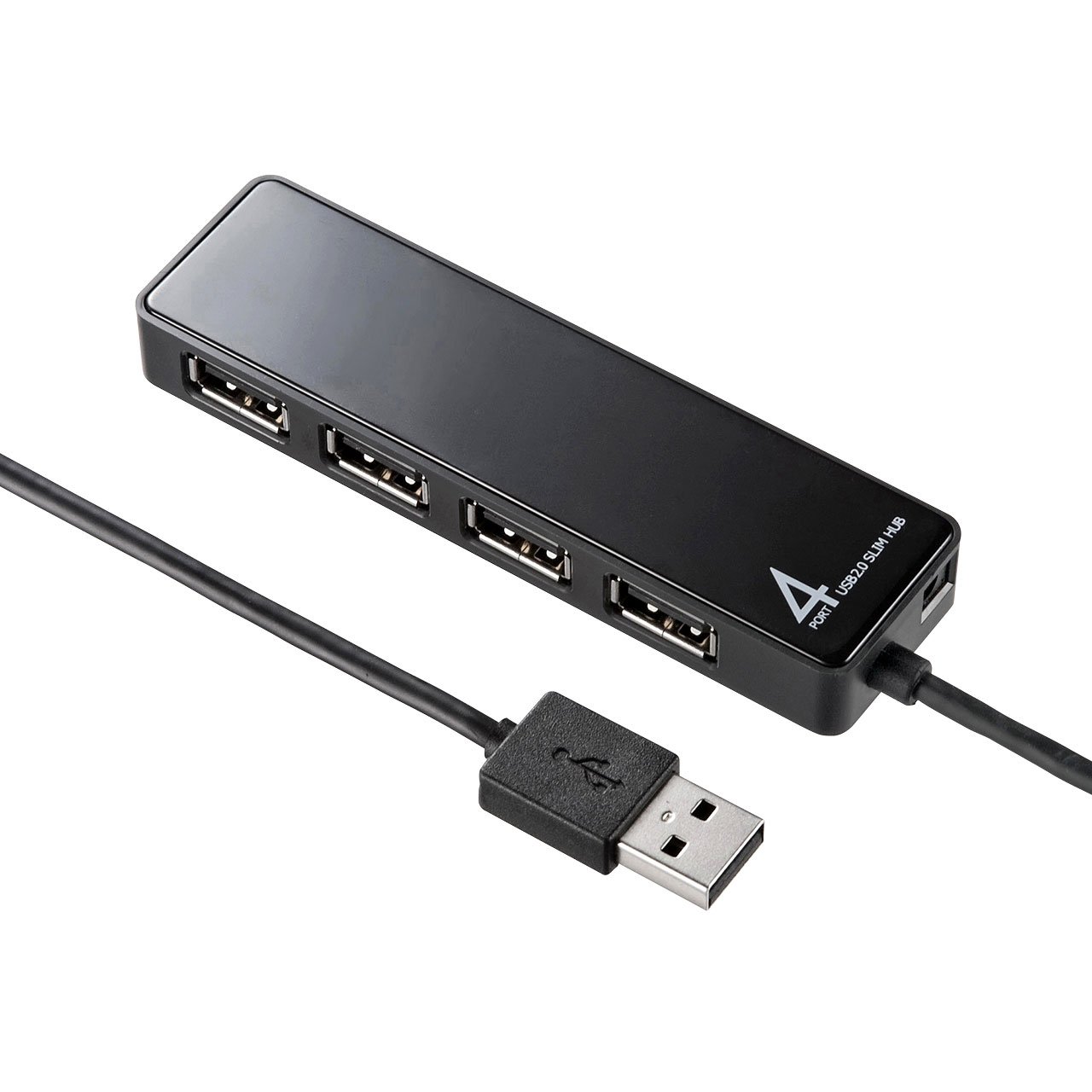 【インターフェース規格:USB仕様 Ver2.0準拠 (USB Ver1.1上位互換)【信速度:480Mbps/12Mbps/1.5Mbps(理論値)【コネクタ:USB Aコネクタ メス×4(ダウンス
