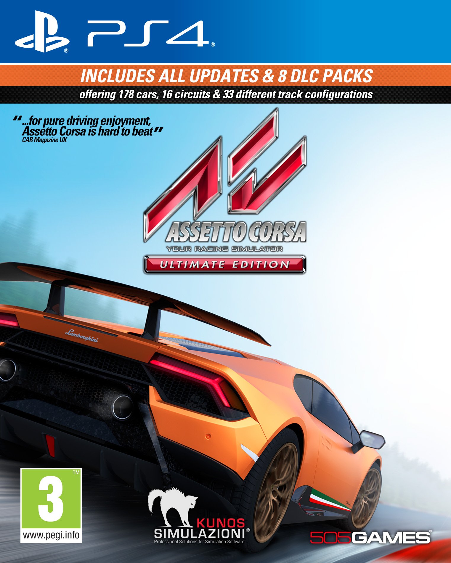 Assetto Corsa Ultimate Edition (輸入版) - PS4
