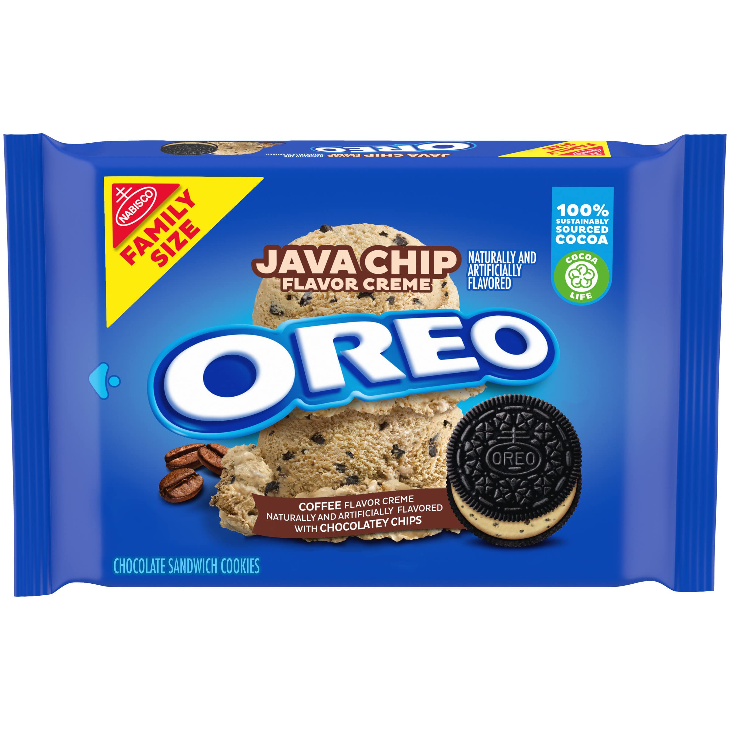 OREO Java Chip Chocolate Sandwich Cookies 17oz/ 482g [並行輸入品]
