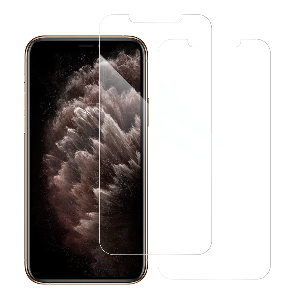 [2枚入り] LOOF iPhone 11 Pro 用 保護フィルム 簡単貼り付け 画面保護 ソフトフィルム 気泡なし 傷防止 割れ防止 フィルム 耐