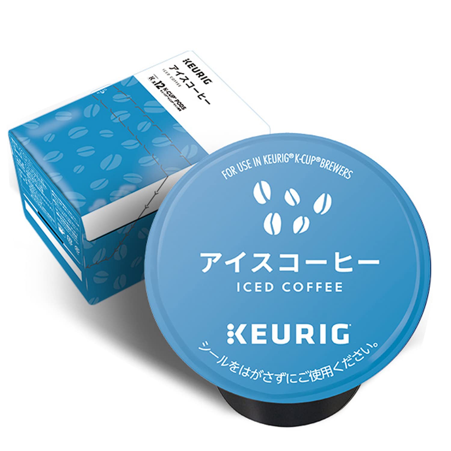 Keurig(キューリグ) アイスコーヒー (10g×12個入) 8箱セット 96杯分 K-cup Kカップ カプセル式コーヒー SC1901*8