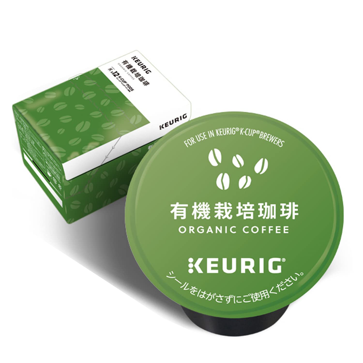 Keurig(キューリグ) 有機栽培珈琲 (8g×12個入) 8箱セット 96杯分 SC1914*8