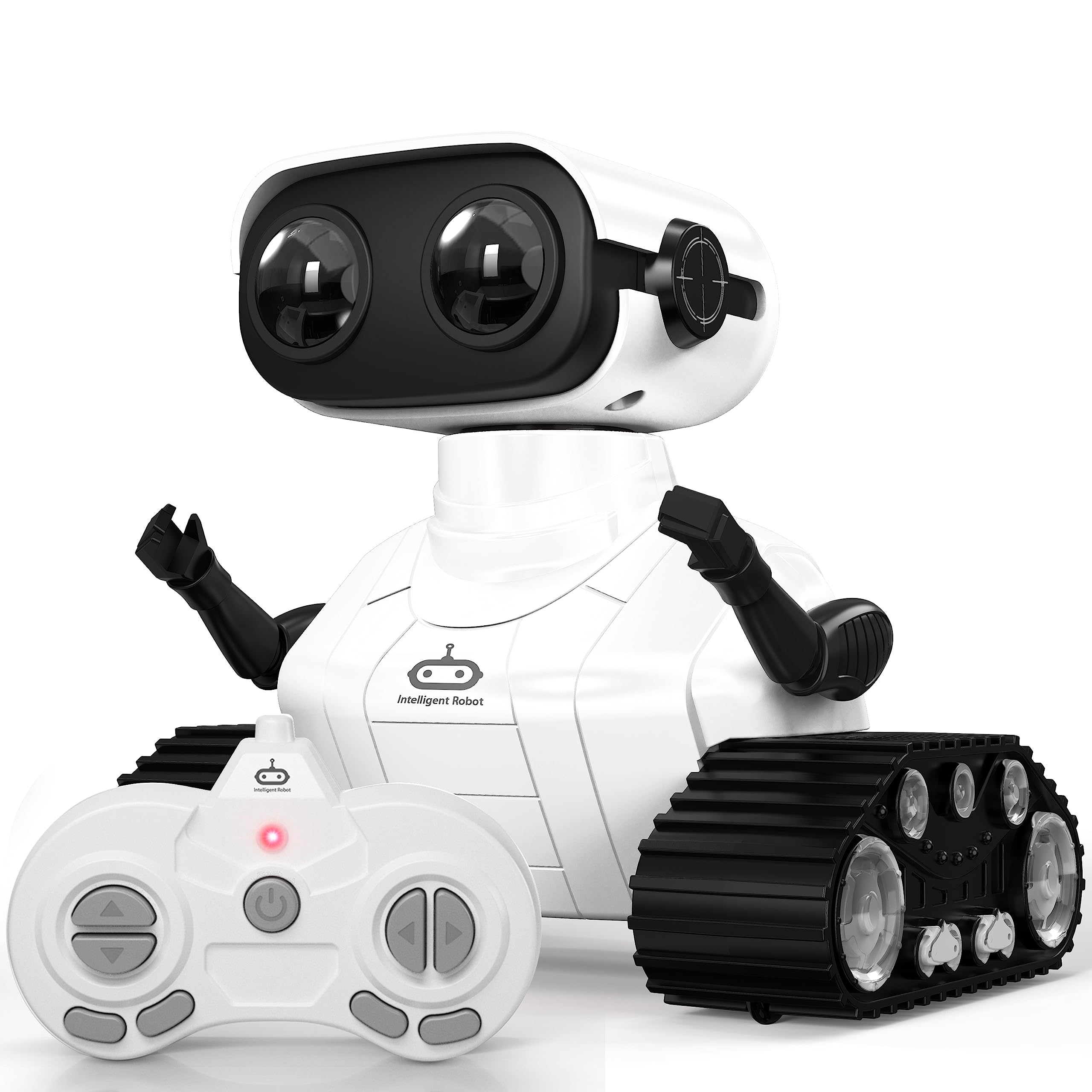 ロボット おもちゃ リモコンロボット おもちゃ 音楽 LED目 歌 ダンス 充電式 リモコンロボット 3 4 5 6 7 8歳 男の子 女の子 ホワイ