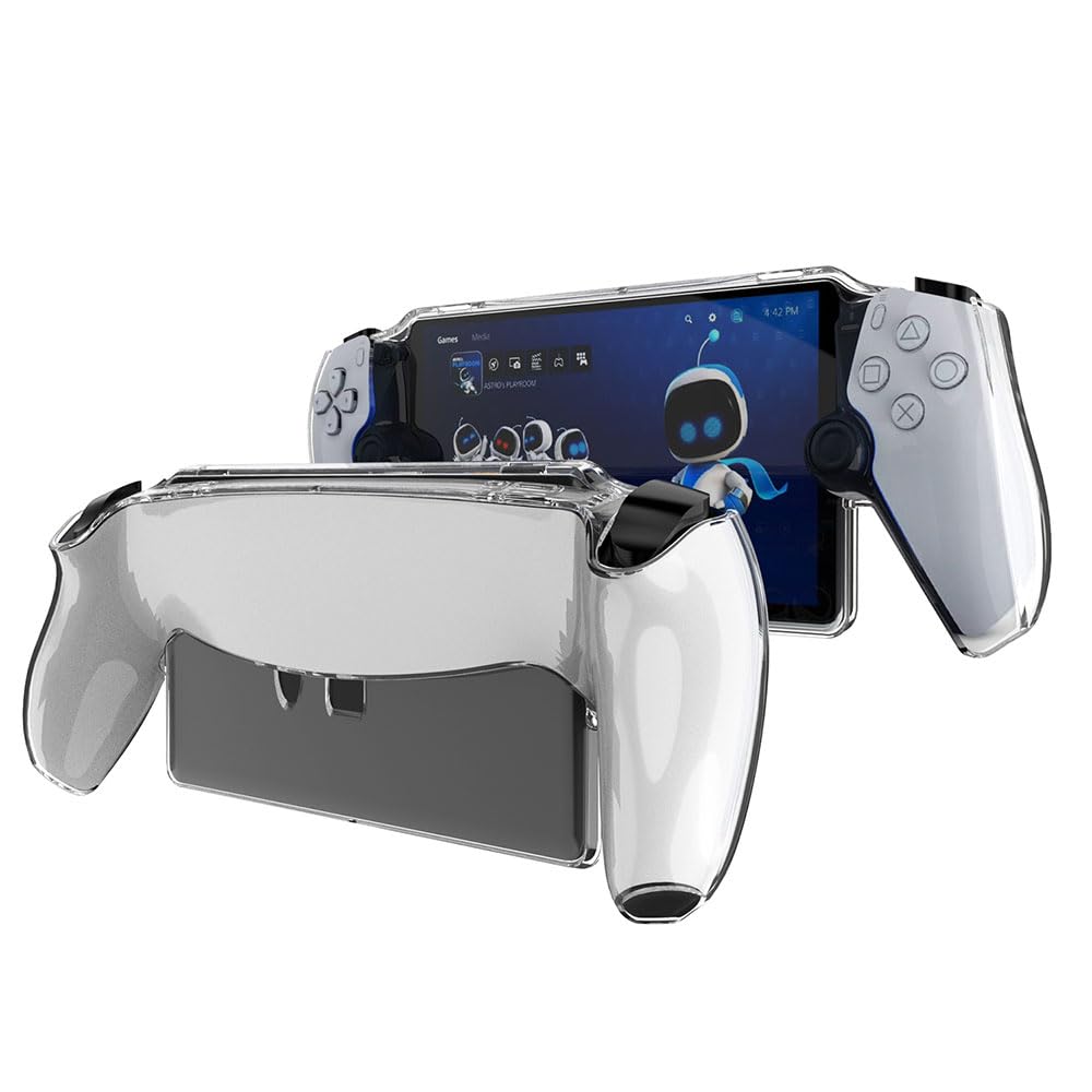 For Playstation Portal ケース 防水防塵 軽量 着装まま充電可能 耐衝撃性 無臭で ソフト 【2023 NEW YCJDP】Pl