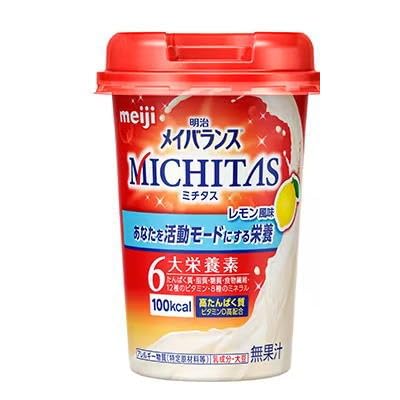 明治 メイバランス ミチタス MICHITASカップ レモン風味 125ml×24