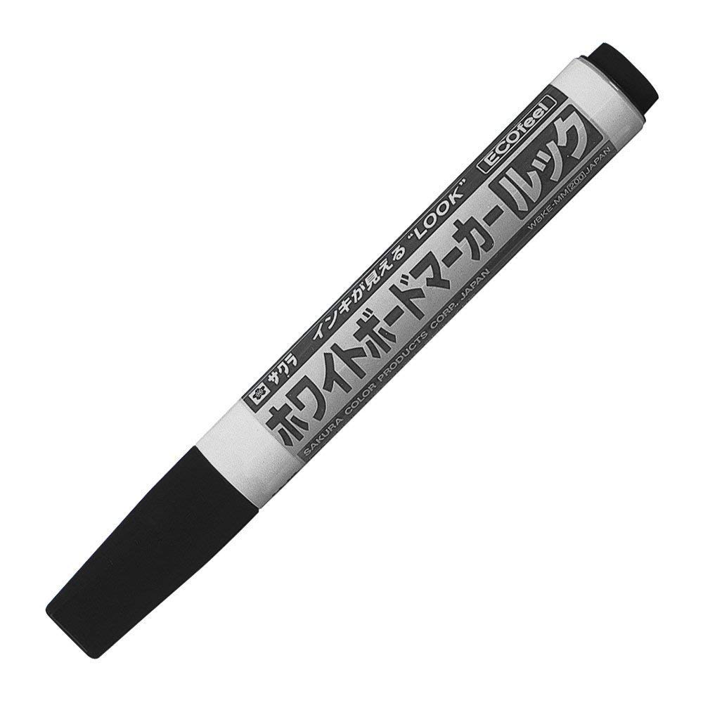 サクラクレパス 白板マーカールック３本パック黒 ＷＢＫＥＭＭ−３Ｐ＃４９ ×3 セット
