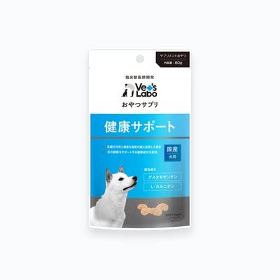 ジャパンペット [3個セット] Vets Labo おやつサプリ 犬用 健康サポート 80g