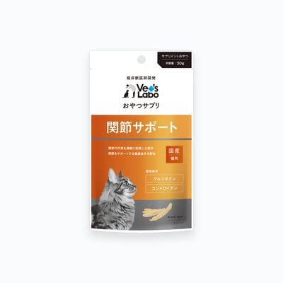 ジャパンペット [2個セット] Vets Labo おやつサプリ 猫用 関節サポート 30g